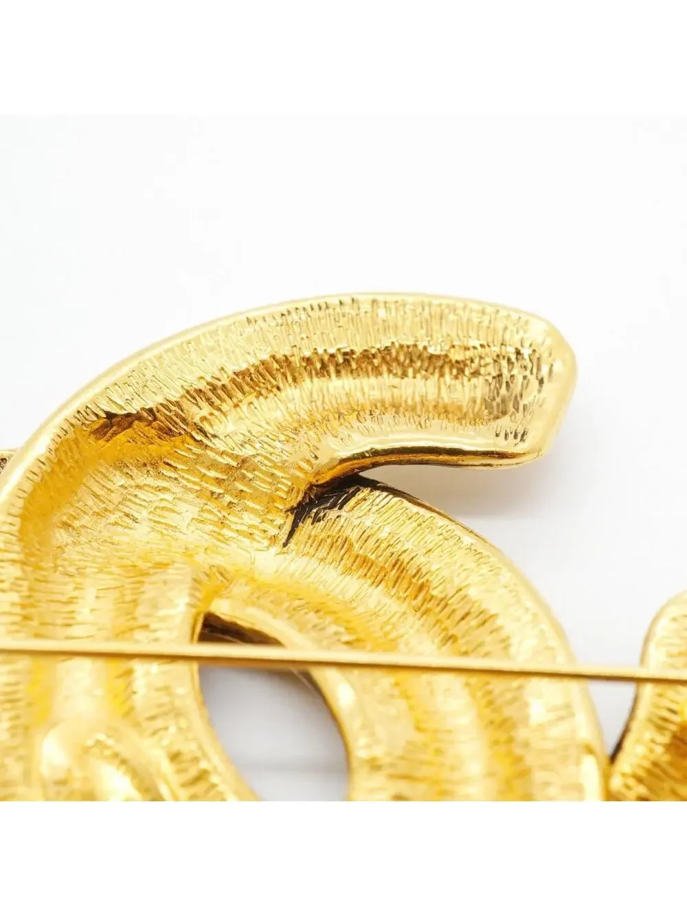 Chanel Cc Logo Brooch Metal #327443C75B